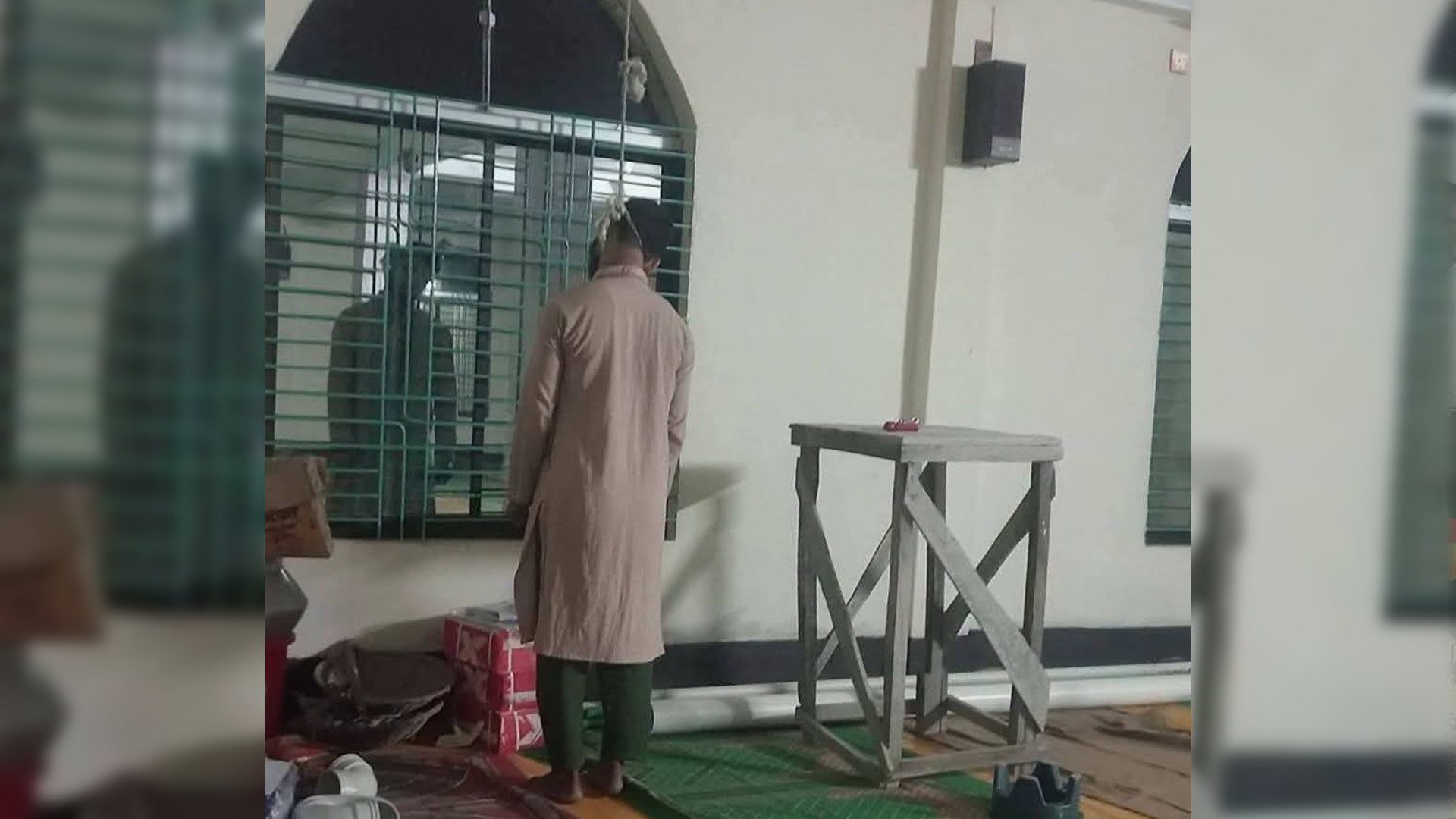 বিয়ের পরদিনই মসজিদে ঝুলন্ত মরদেহ